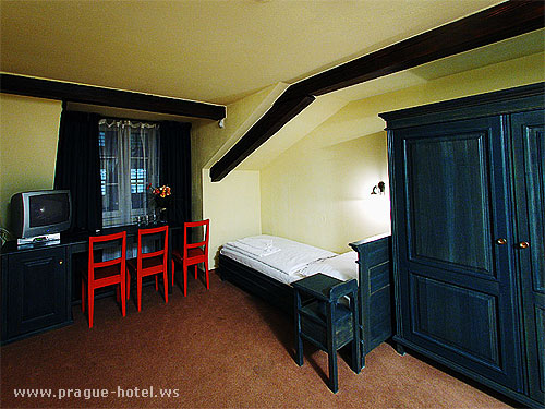 Fotografia izby pre 3 osoby v Pensionu U Cervene Zidle - Praha.