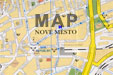 mapa Prahy - hotel imperial 