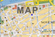 mapa Prahy - hostel travellers 