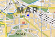 mapa Prahy - hotel mira 