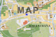 mapa Prahy - hotel u krale karla 